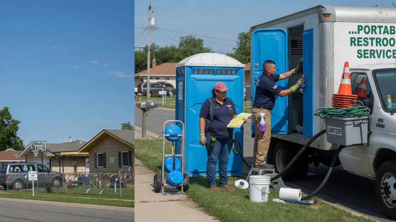 Portable Toilet Rental in New Albany, IN near me